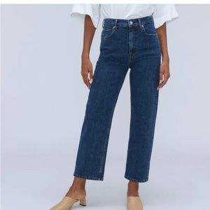 twice worn everlane “way high” jean size 27 Long